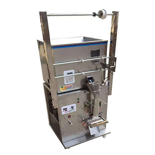 Corn flake metering and packaging machine