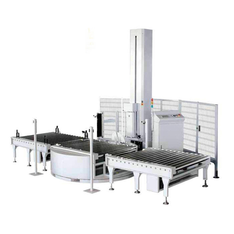 Online wrapping machine