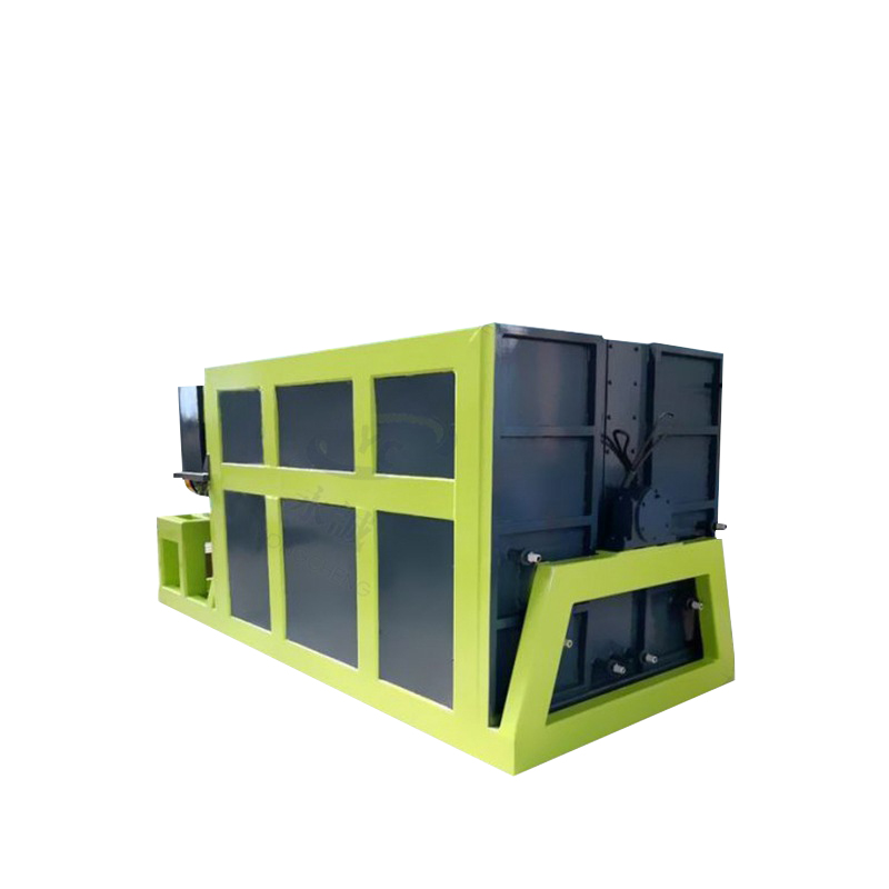 Large horizontal fermentation tank