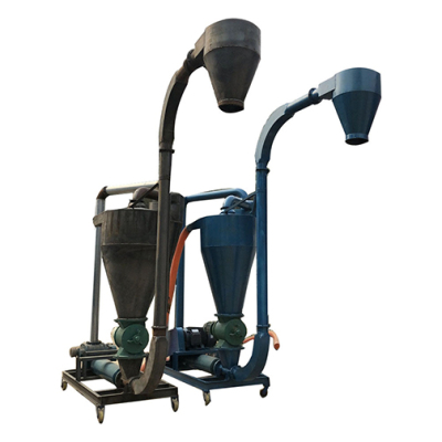 Corn flake suction air conveyor