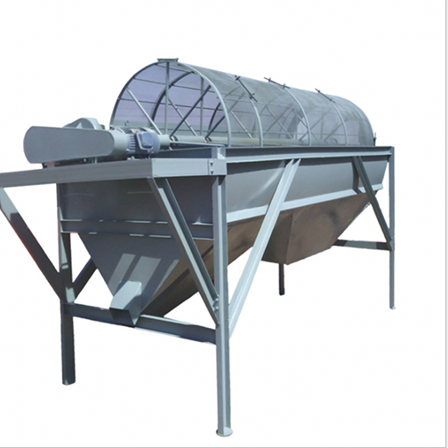 Corn flake cylinder cleaning screen