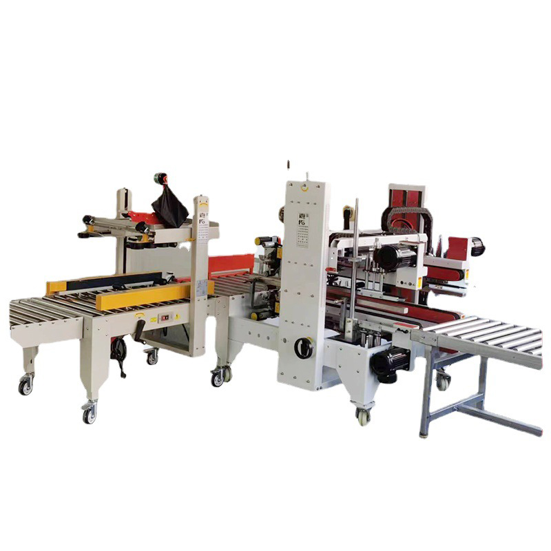 Máquina seladora automática de caixas de papelão