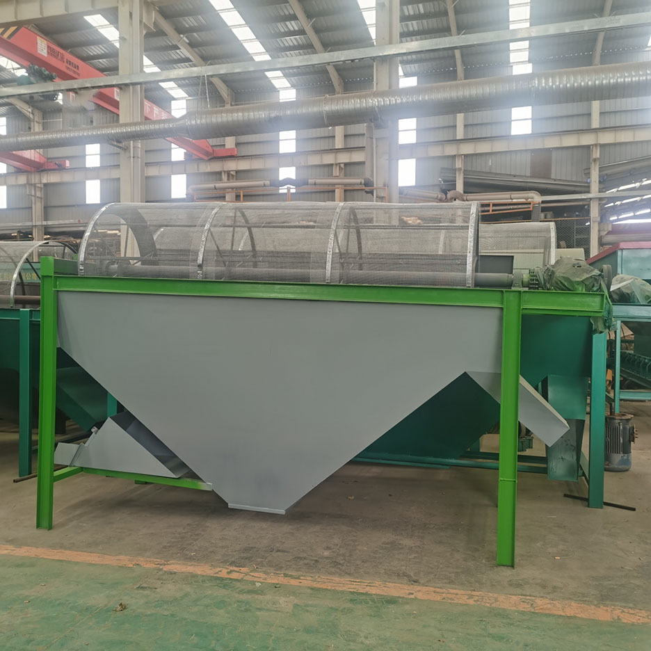 Большая просеивающая машина