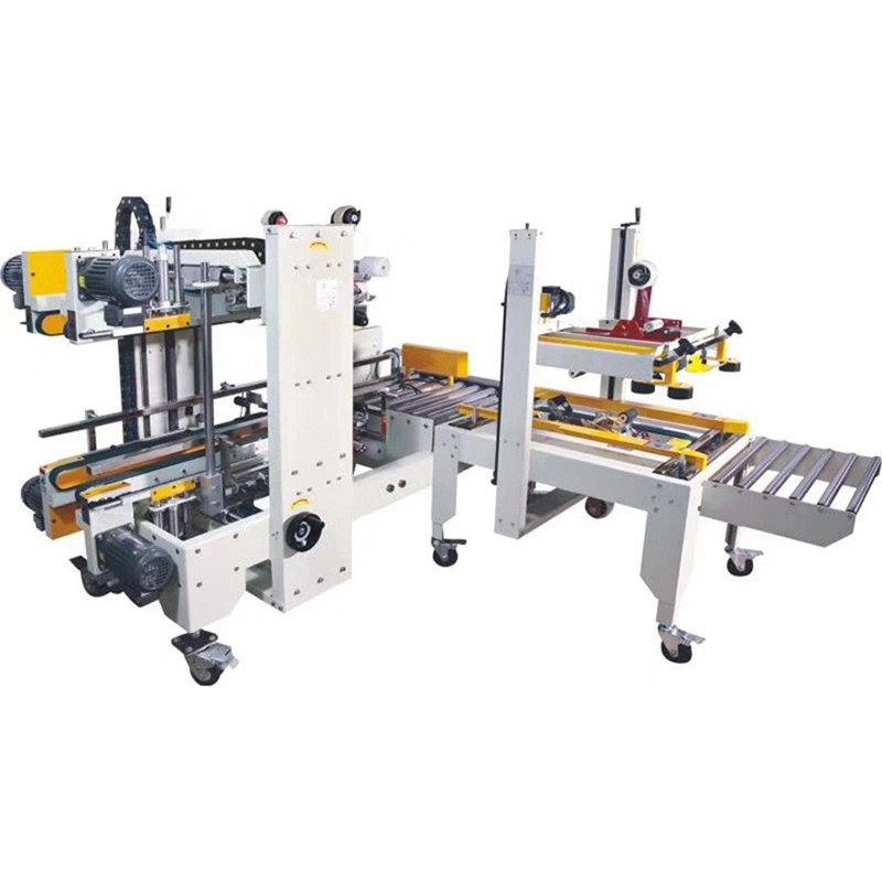 Máquina seladora automática de caixas de papelão