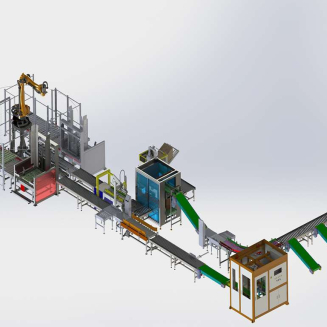 خط إنتاج الأسمدة العضوية