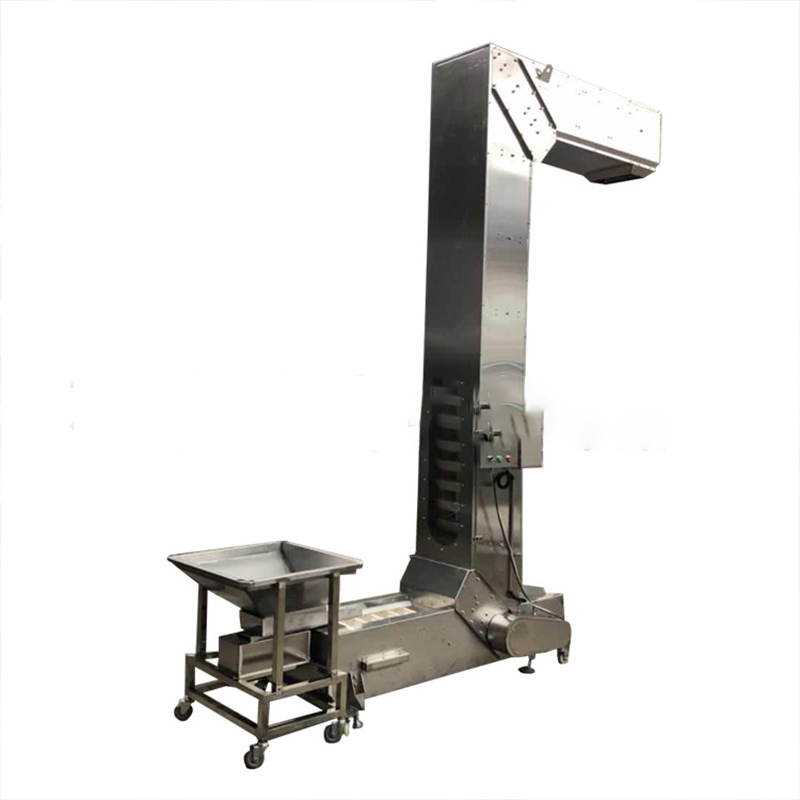 Hopper lifting machine