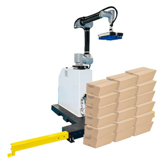 Collaborative palletizing robot